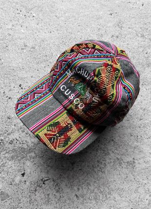 Cusco machu picchu vintage multicolor cap hat вінтажна кепка