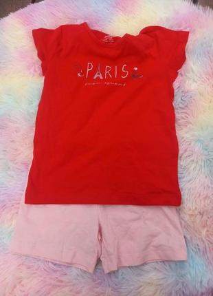 Піжама для дівчинки 98-104