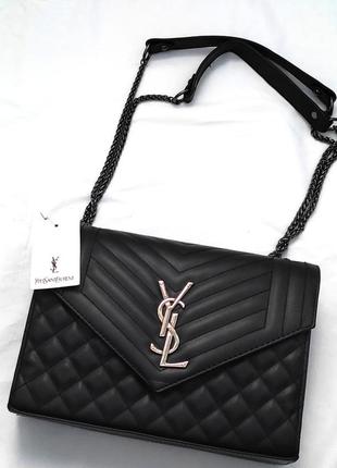 Жіноча сумка ysl ( yves saint laurent), через плече