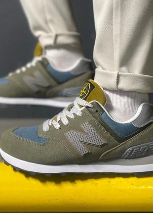 New balance 574 x stone island оригинал 1:1