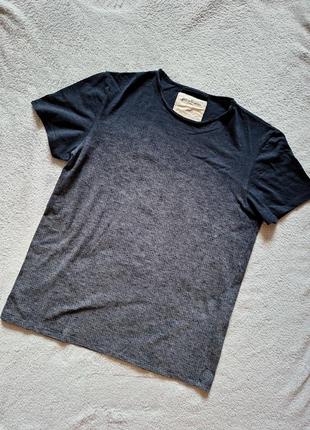 Чоловіча футболка stradivarius чорна сіра футболочка бавовняна бавовна