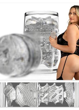 Двосторонній мастурбатор fleshlight quickshot mia malkova, 11,2х8,8 см.