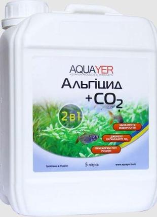 Aquayer препарат проти водоростей альгіцид + со2 5 л