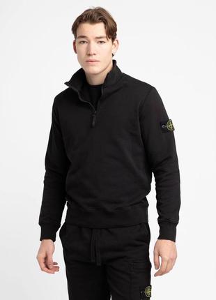 Свитшот зипка stone island