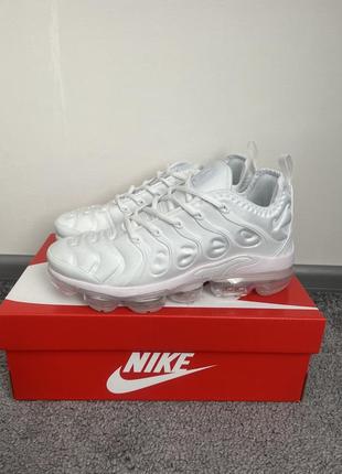 Кроссовки nike air vapormax plus white р 42