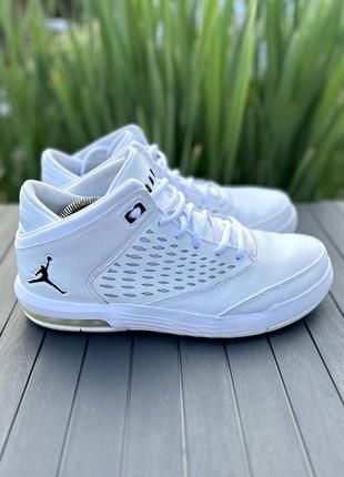 Jordan кроссовки 44 размер баскетбольные кожаные белые оригинал