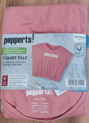 Модная детская футболка pepperts на рост 146/152 (10/12 лет)