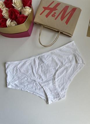 Нові бавовняні трусики хіпстери від h&m 💙💛 сток
