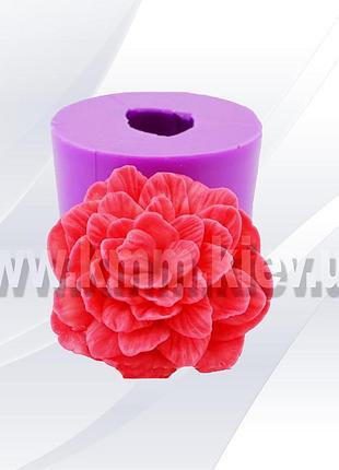 Силіконова форма люкс півонія армані 3d