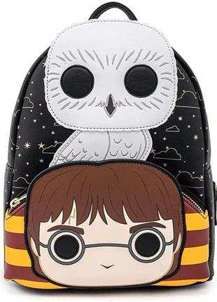 Рюкзак loungefly harry potter hedwig mini (hpbk0123)