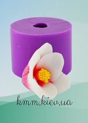Силіконова форма люкс ніжна квіточка 3d