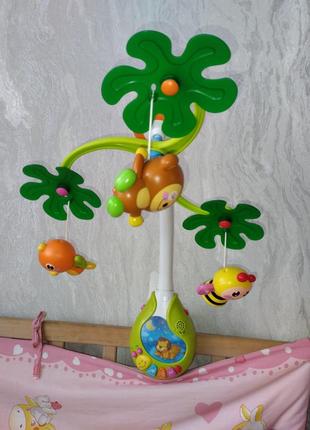 Мобиль для детской кроватки «радуга»