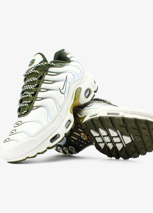 Мужские кроссовки nike air max plus tn light bone olive 41-42-43-44-45