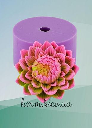 Силіконова форма люкс жоржин carnaval (карнавал) 3d