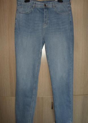 Джинсы стрейчевые denim w 36 l 34 пояс 94-102 см