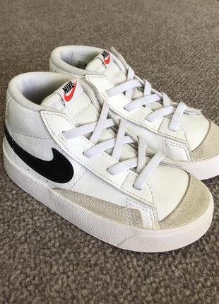 Дитячі кросівки nike blazer mid’77