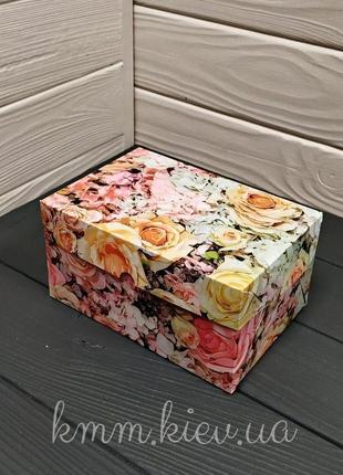 Коробка квіти 160х110х85мм
