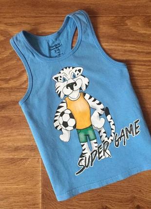 Классная майка маечка футболка geejay 2-4 года 98-104 см