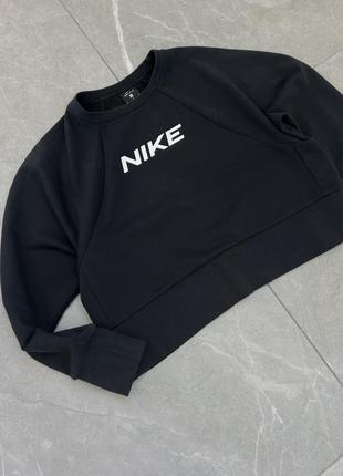 Черная кофта nike