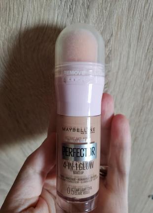 Тональний крем хайлайтер бронзер 4 в 1 maybelline