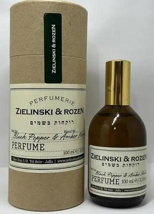 Lux парфуми zielinski & rozen black pepper & amber, neroli 100 мл