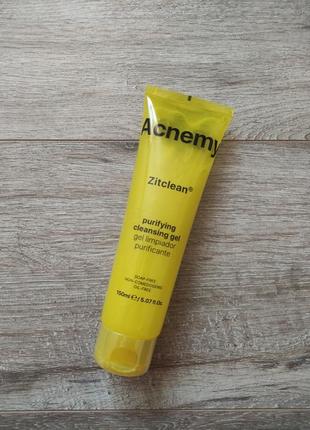 Очищуючий гель для проблемної шкіри з акне acnemy zitclean purifying cleansing gel 150 мл