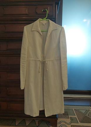 Льняной пиджак кардиган бельгия