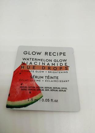 Сыворотка для лица glow recipe watermelon dew drops