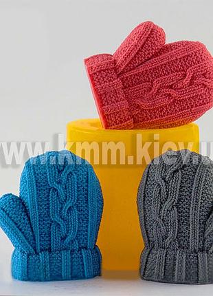 Силіконова форма люкс рукавиця 3d