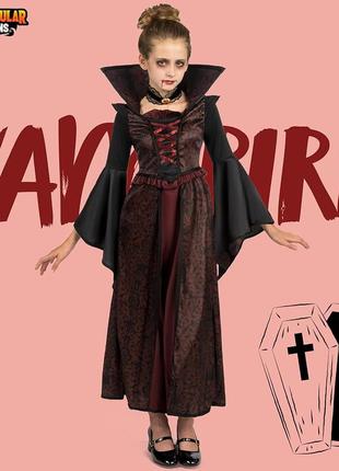 Средневековое платье ведьмы платье вампирша вампир костюм на хеллоуин