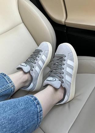 Кроссовки adidas frames campus polar grey2 фото