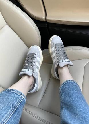 Кроссовки adidas frames campus polar grey9 фото