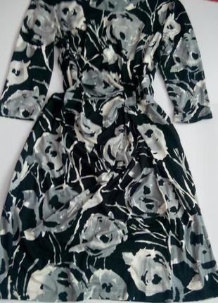 Платье миди 48 50 размер натуральная ткань