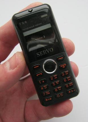 Телефон servo m25 мінітелефон, заблокований, код телефона