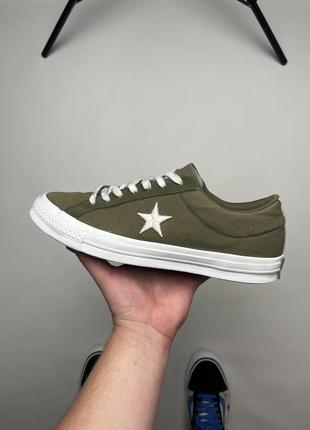 Кеди converse one star khaki