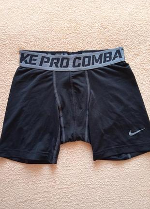 Шорты трусы спортивные компрессионные nike pro combat s ( 8-10р)