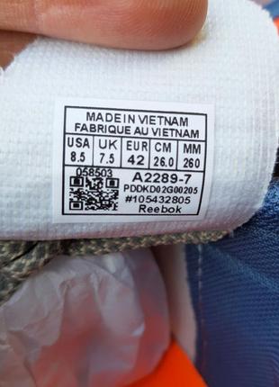Кросівки чоловічі reebok8 фото