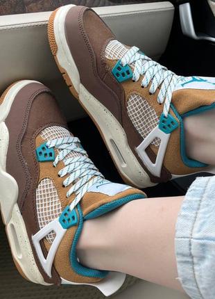 Кроссовки jordan 4 cacao wow