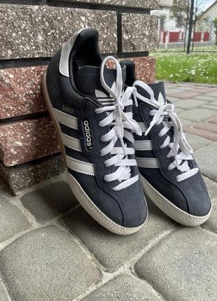 Трендові кросівки адідас замш adidas samba