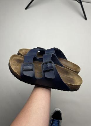 Тапки сандалі birkenstock arizona navy