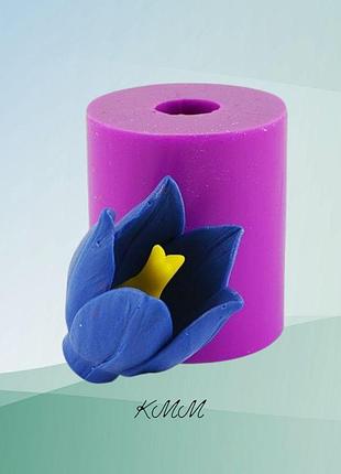 Силіконова форма 3d дзвіночок квітка