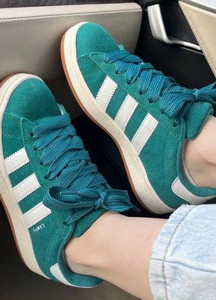 Кроссовки adidas campus green