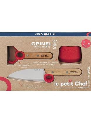 Набір ножів opinel le petite chef к:червоний