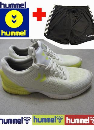 Hummel. шорты + фирменные игровые кроссовки aerocharge stz pro р, 11