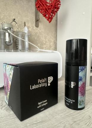 Денний крем з колагеном spf 30 для обличчя, pelart laboratory collagen day care cream with spf 302 фото