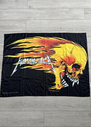 Metallica metal band vintage rare retro bandana scarf бандана шарф
