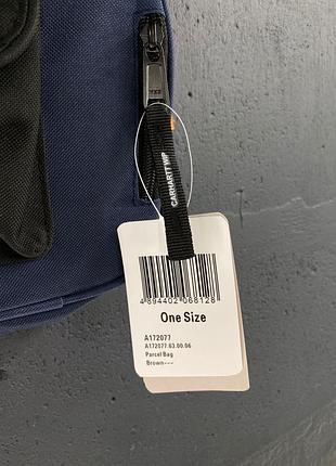 Барсетка carhartt синя сумка через плече 9