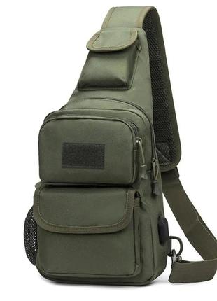 Сумка, тактическая сумка, сумка через плечо, сумка слинг, сумка мессенджер