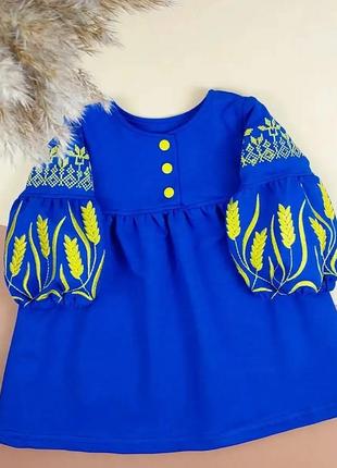 Сукня вишиванка 80-140 см для дівчаток2 фото