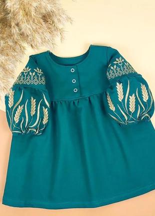 Сукня вишиванка 80-140 см для дівчаток3 фото